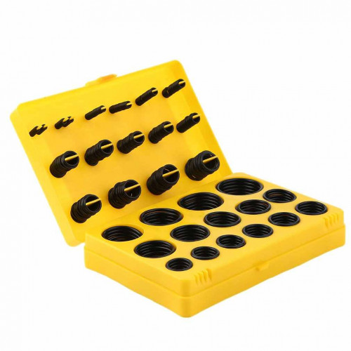 SKY PARTS SP7449 Набор колец резиновых ЖЁЛТЫЙ (30 размеров,366шт.)